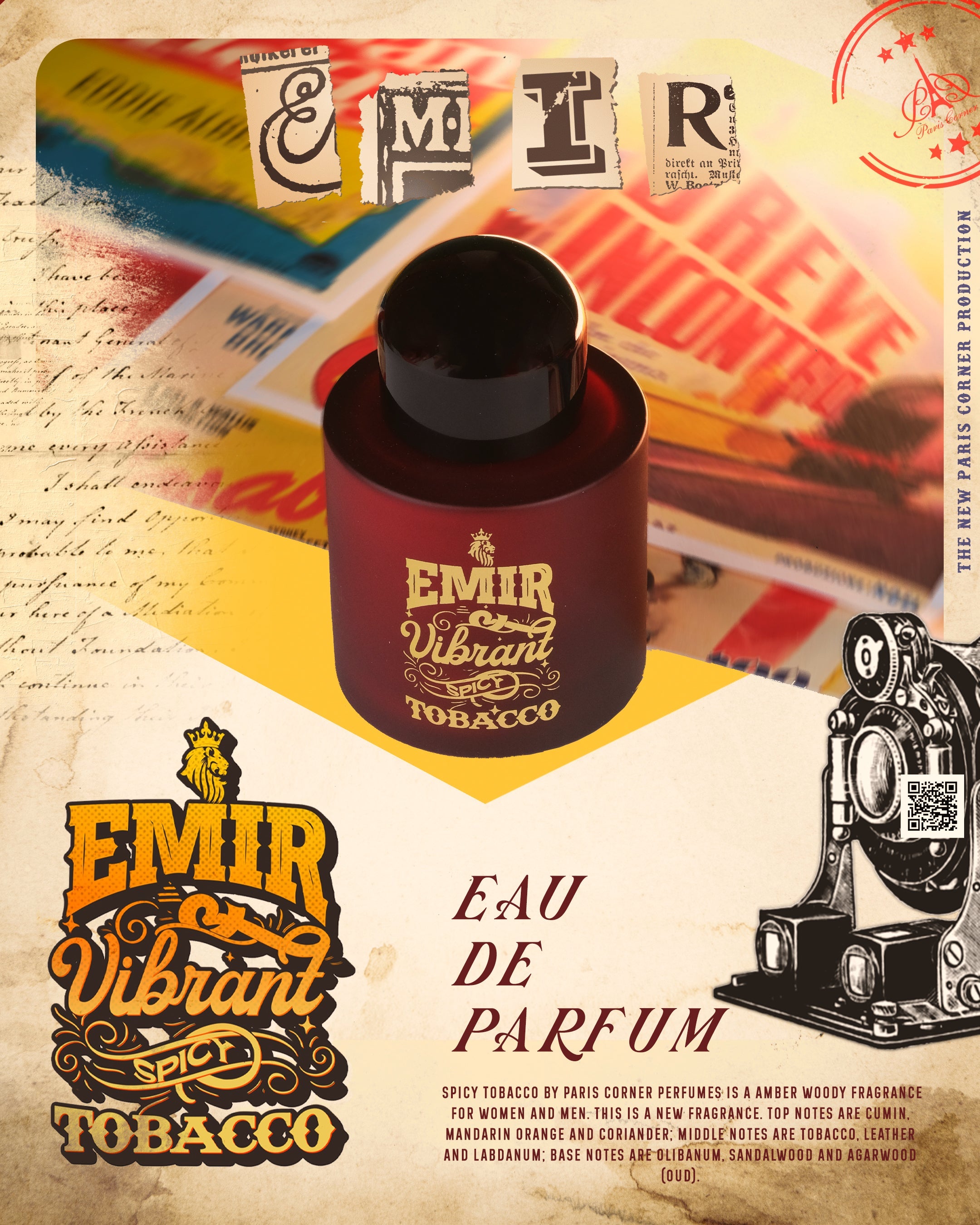 vibrant spicy tobacco paris corner VIBRANT SPICY TOBACCO EMIR – PARIS CORNER vibrant spicy tobacco paris corner VIBRANT SPICY TOBACCO EMIR – PARIS CORNER