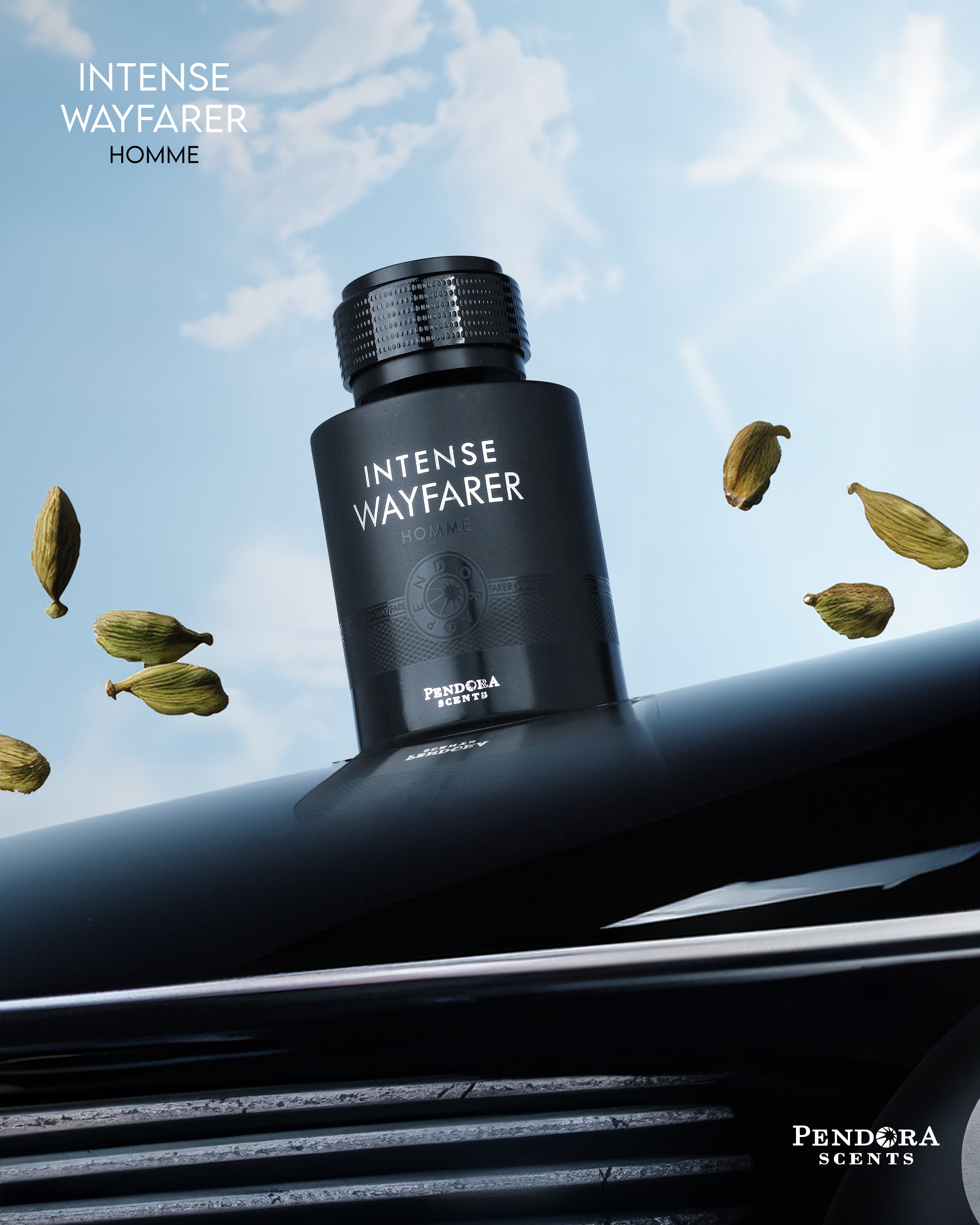 香水(男性用) ICONIC NUIT POUR HOMME, INTENSE WAYFARER Experience the Iconic Intense Wayfarer Fragrance from Pendoria